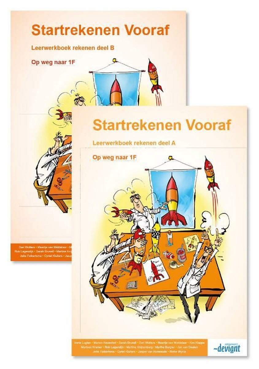 Startrekenen 1F Leerwerkboek, deel A+B