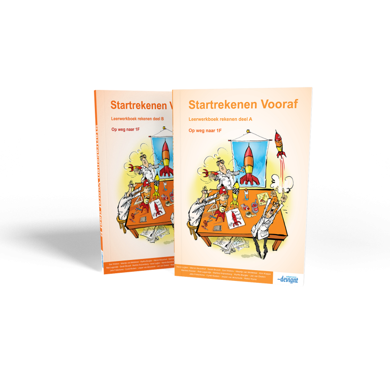 Startrekenen Vooraf Leerwerkboek - Op weg naar 1F, deel A+B