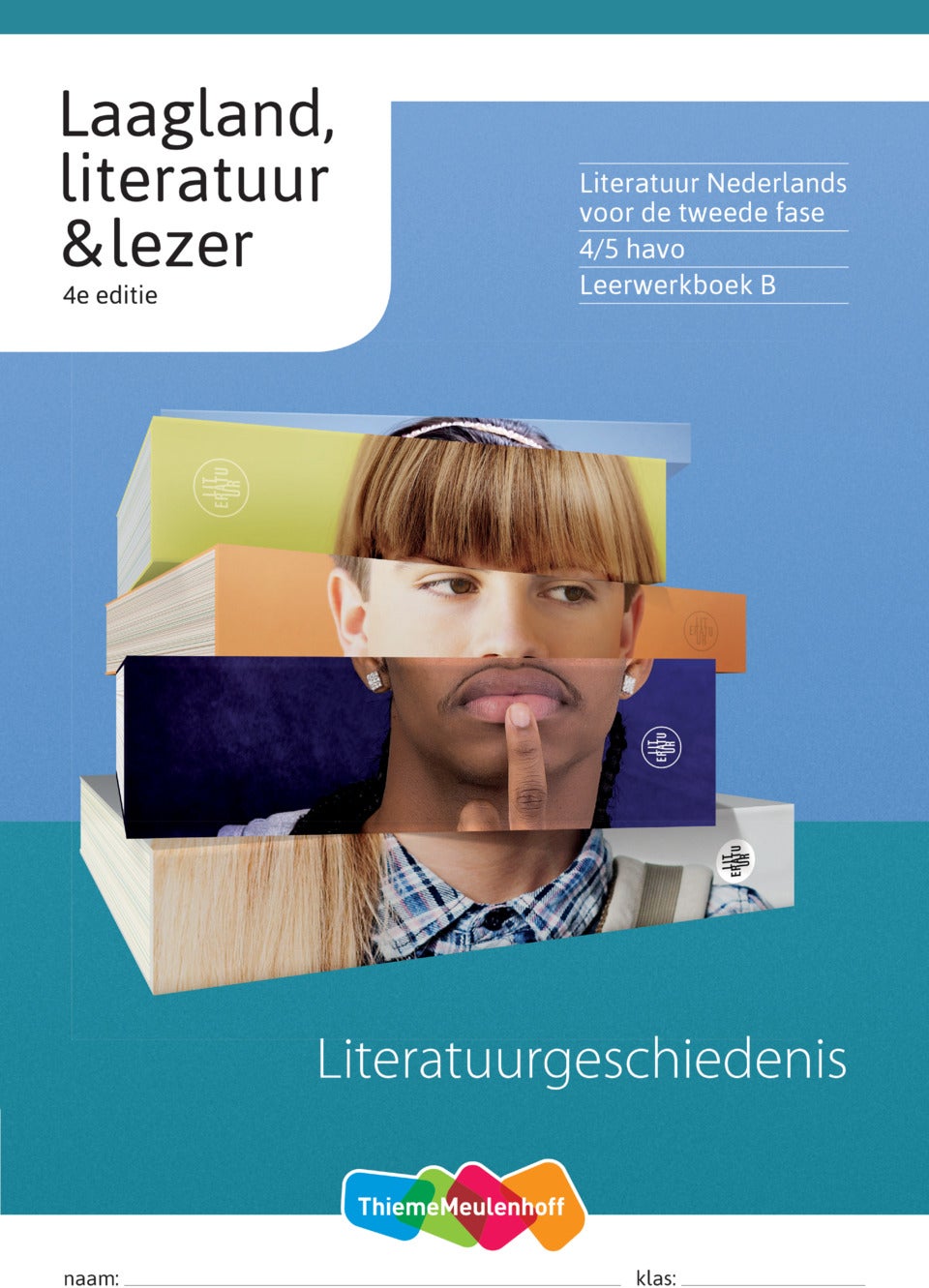 Laagland LRN-line online + boek B Literatuurgeschiedenis 5 havo